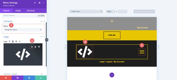 Download a FREE Header & Footer for Divi's Web Developer Layout Pack