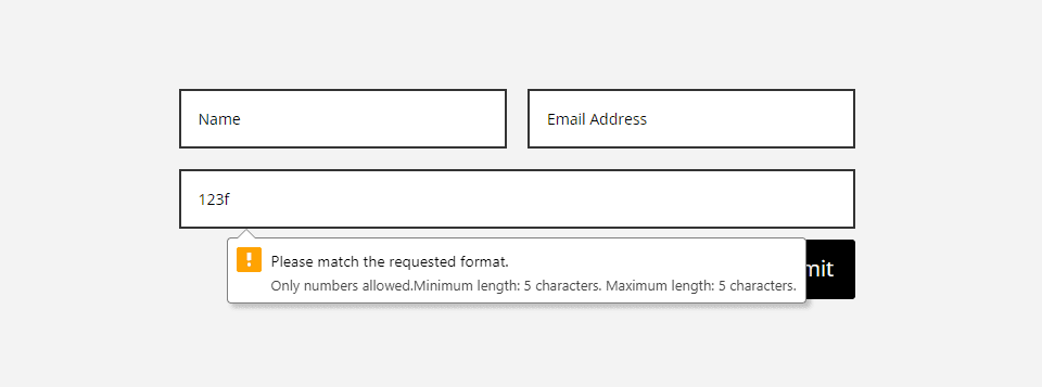 Why Set a Minimum Length for Contact Form Fields