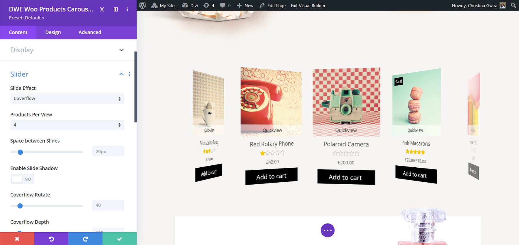 Divi WooCommerce Extended Products