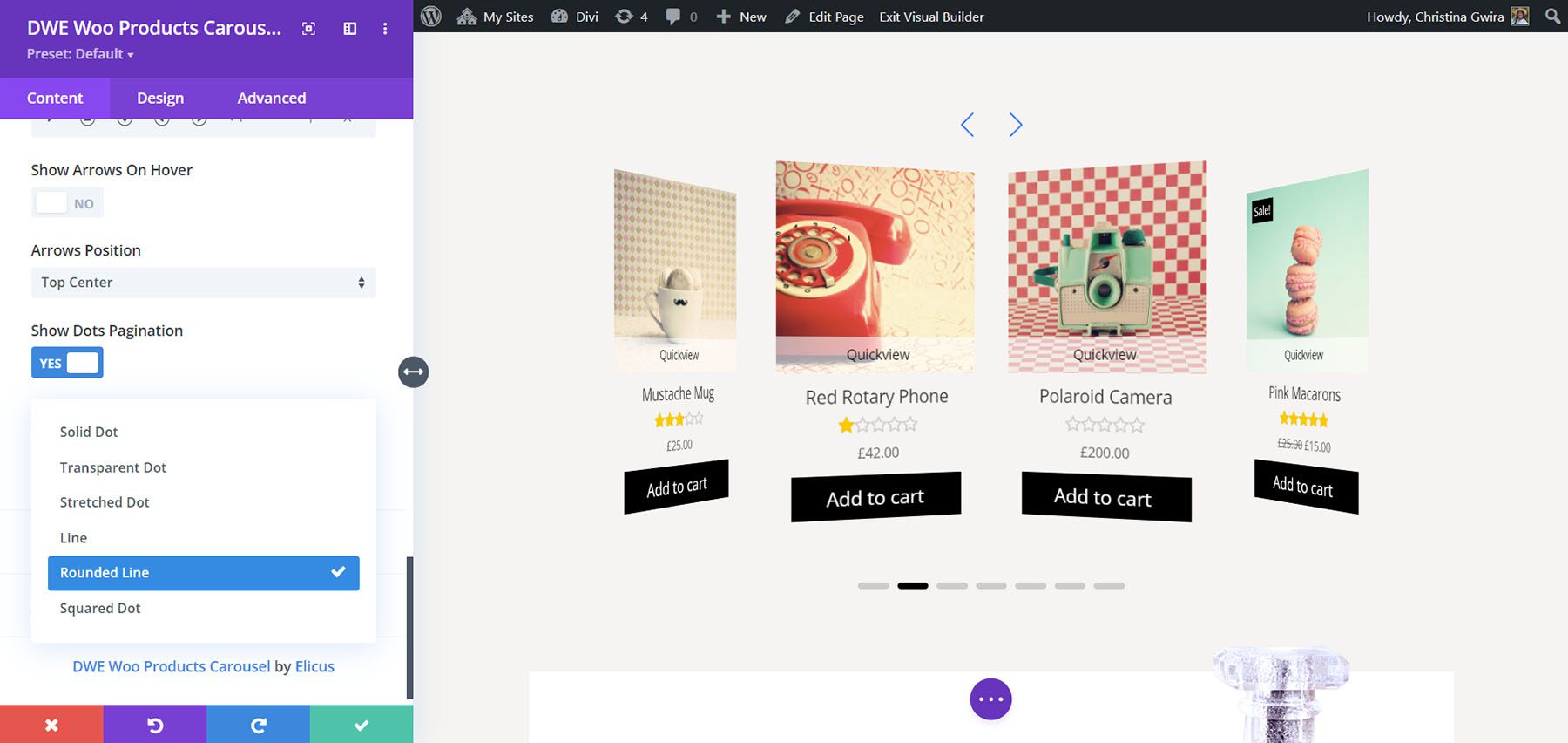 Divi WooCommerce Extended Products