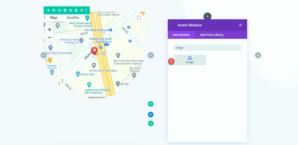 Divi Zoom Map On Scroll With Scroll Effect Layout 2 Image