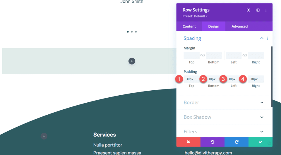 Divi Include Multiple Email Addresses In Contact Form Module Row Padding