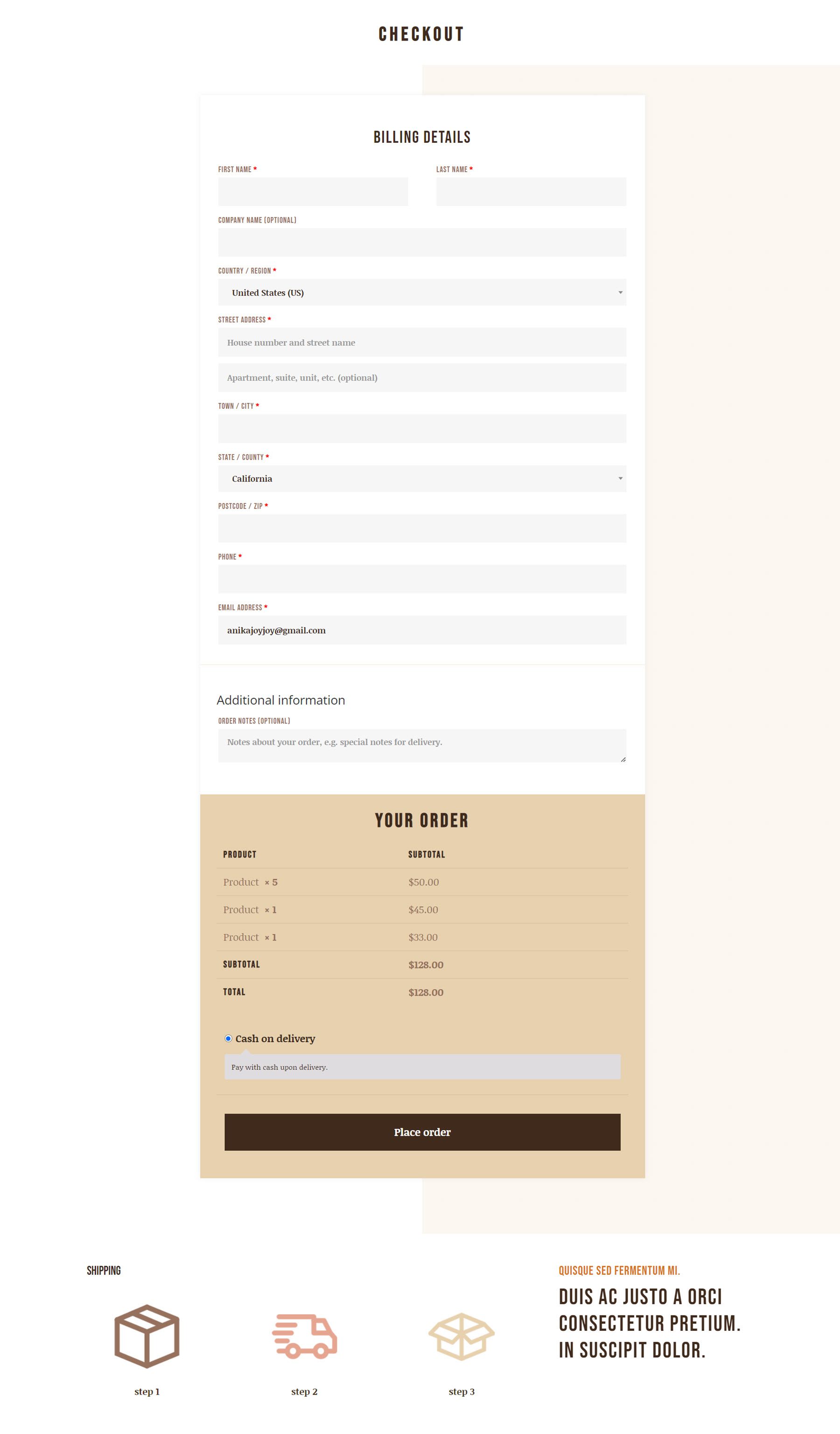 Divi Plugin Highlight Divi Shop Builder Coffee Checkout