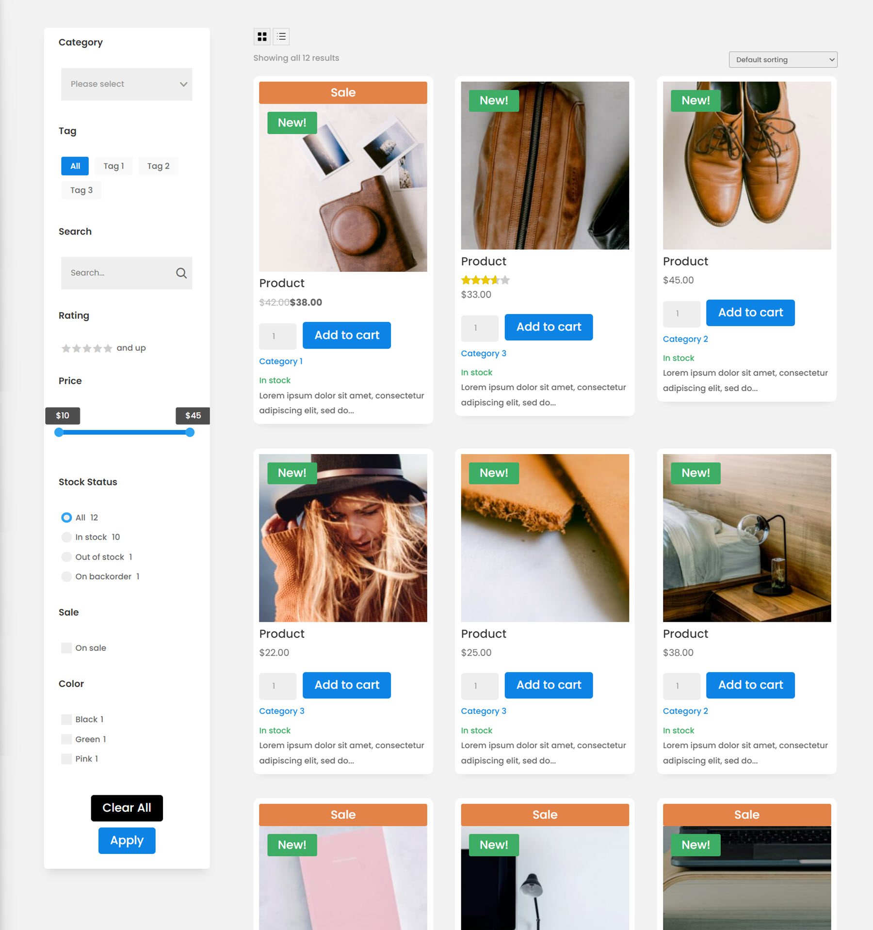 Divi Plugin Highlight Divi Shop Builder Shop Page Design