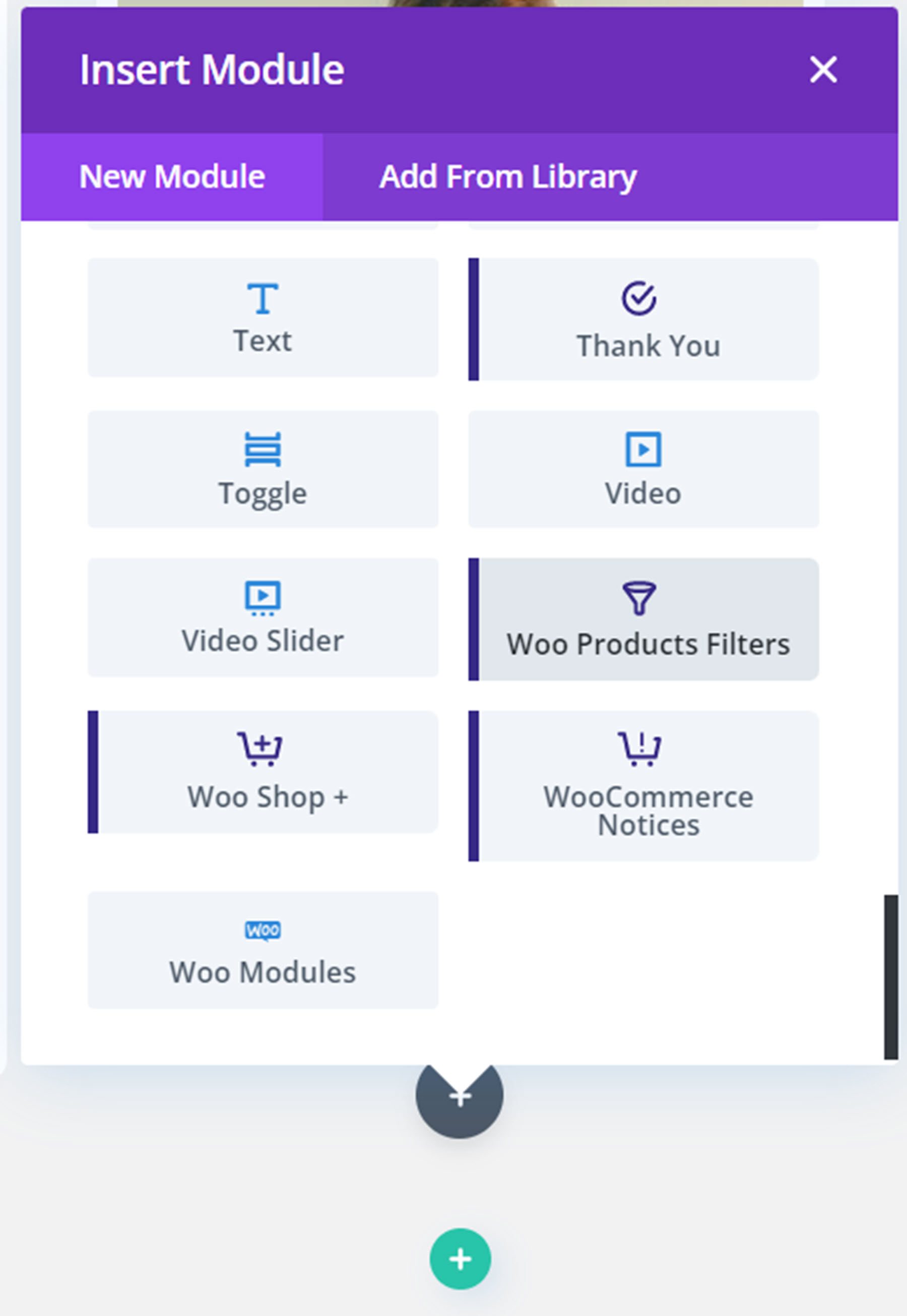 Divi Plugin Highlight Divi Shop Builder Filters