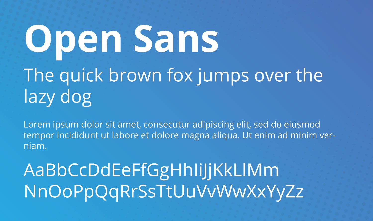 Open Sans font