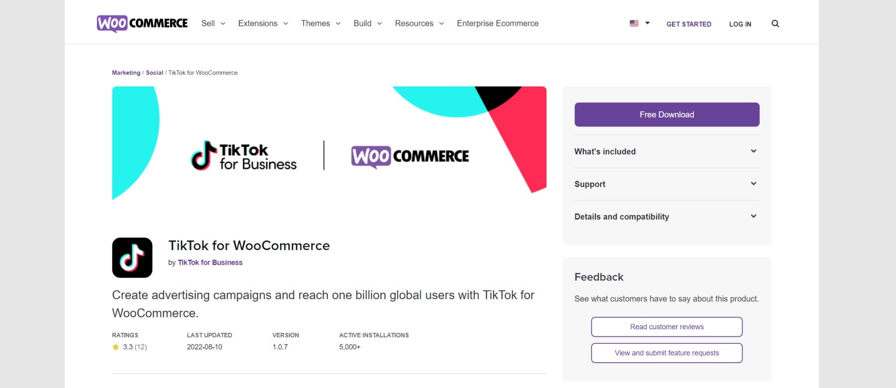 WooCommerce TikTok Marketing Extension