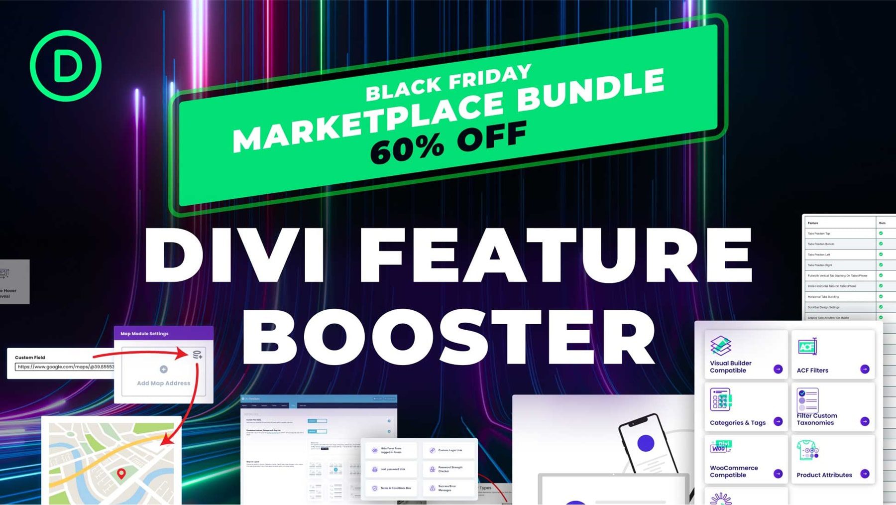امروز آخرین فرصت شما برای شرکت در تخفیف جمعه سیاه Divi است