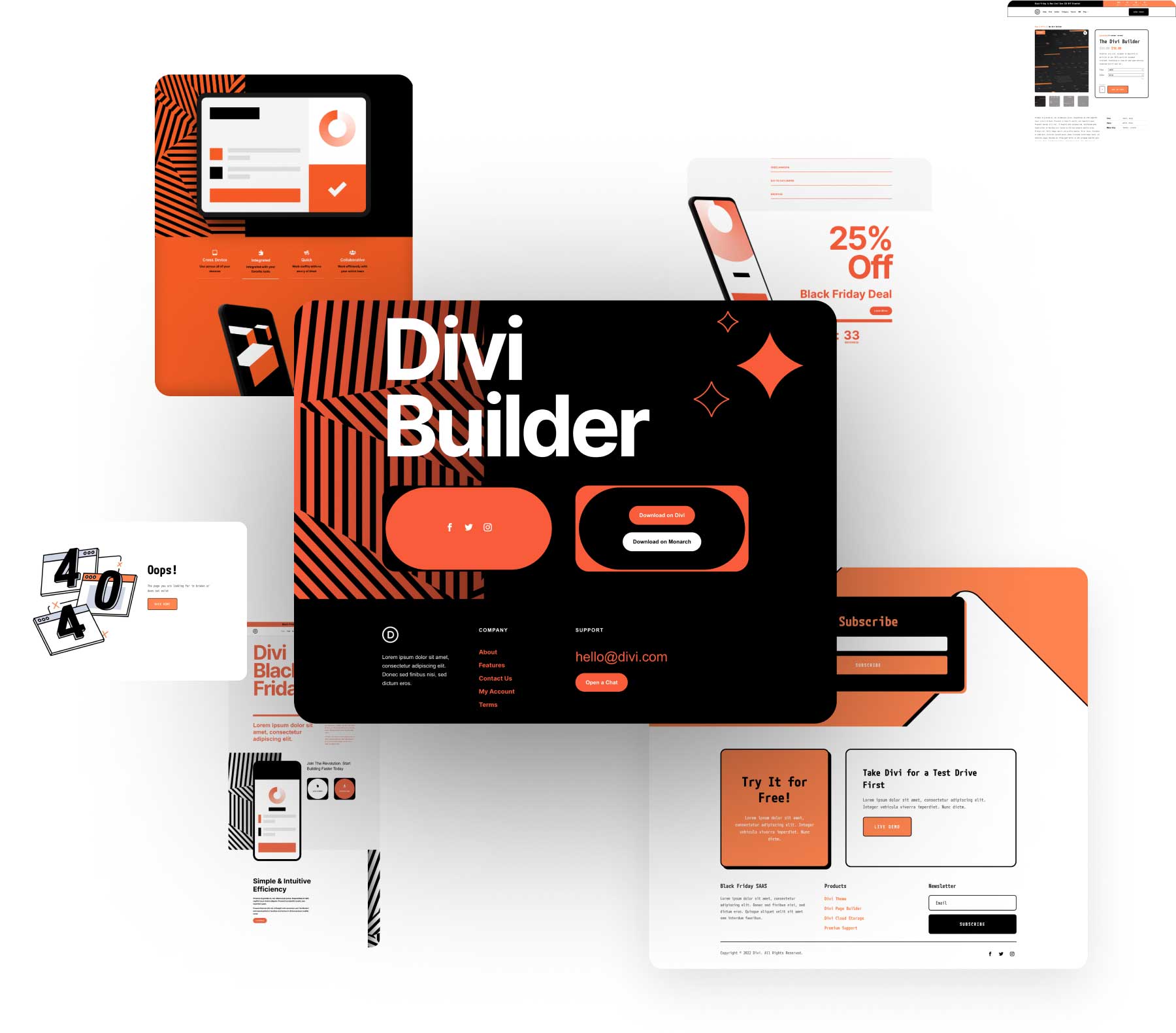 امروز آخرین فرصت شما برای شرکت در تخفیف جمعه سیاه Divi است