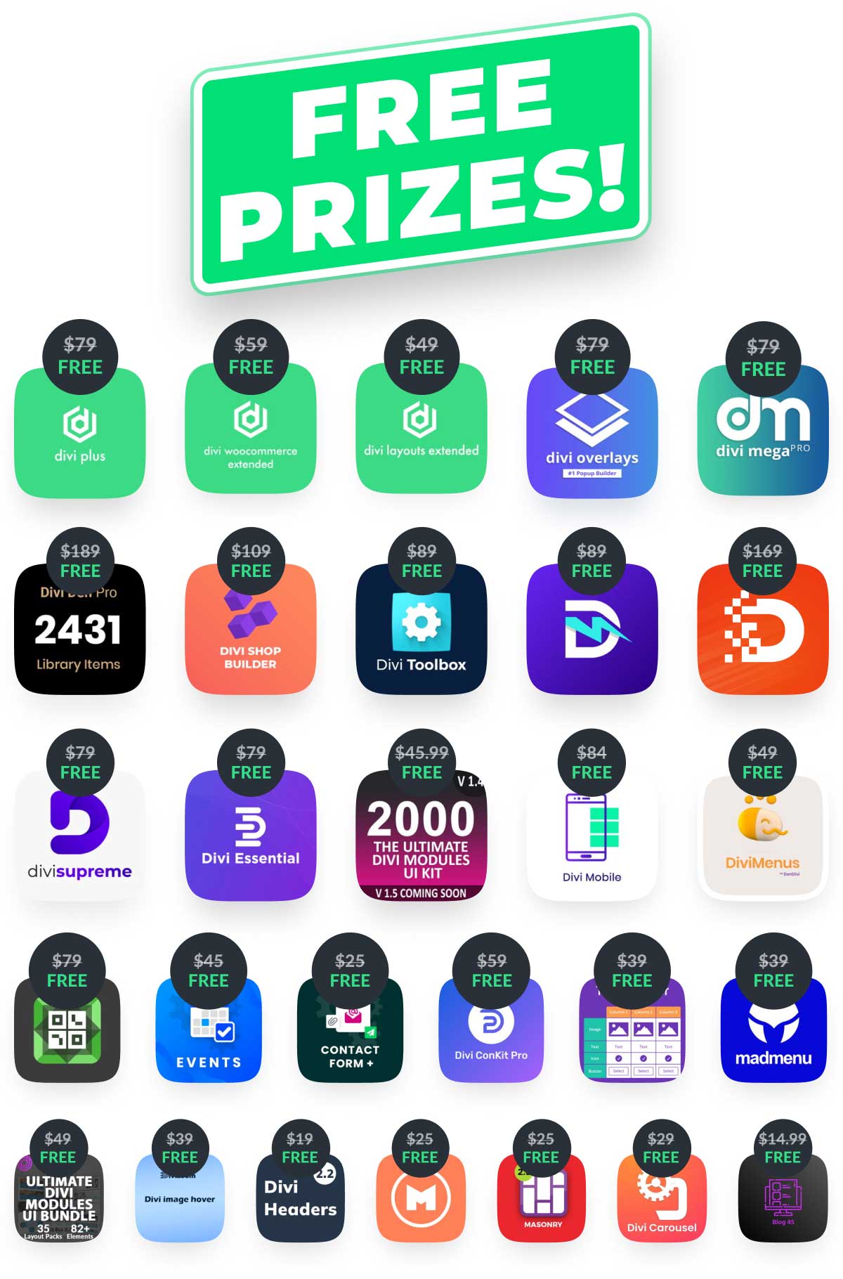bf22-prizes The Divi Black Friday Sale is LIVE!