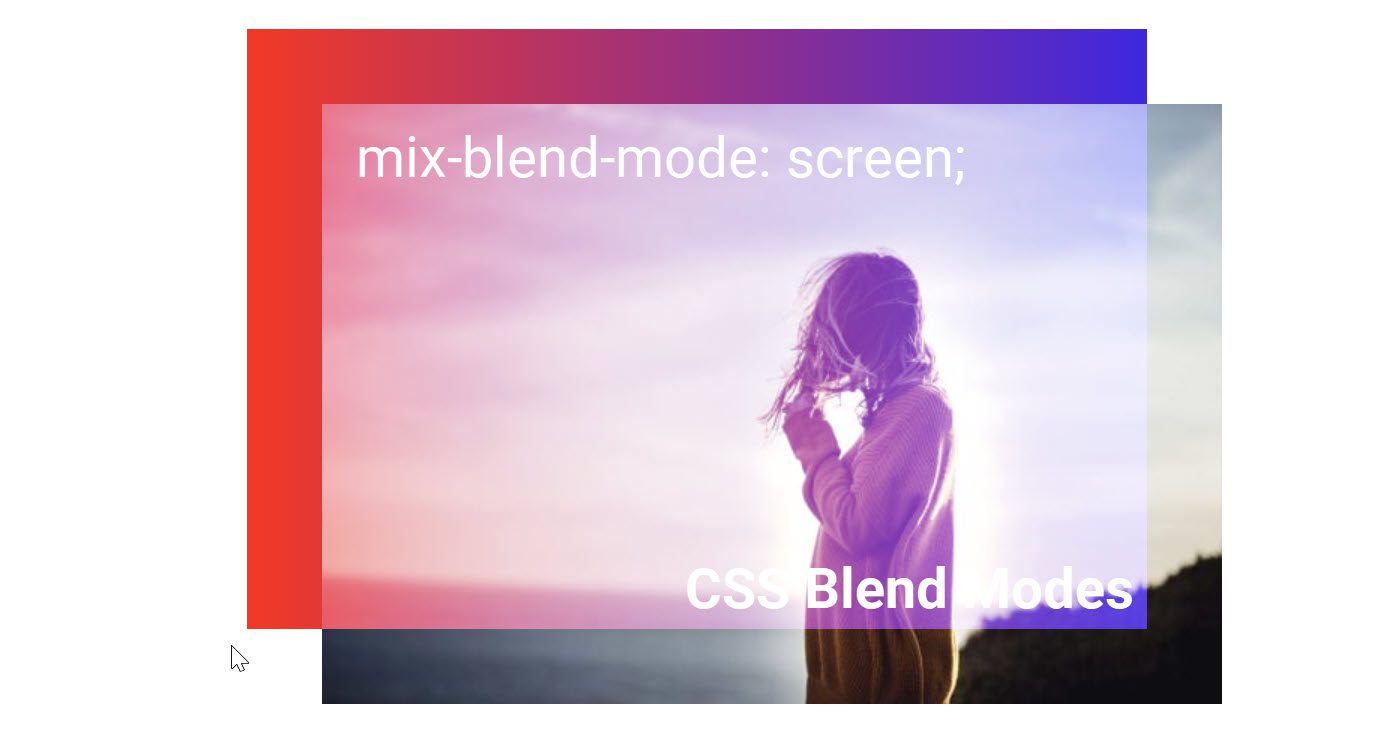 CSS blend modes