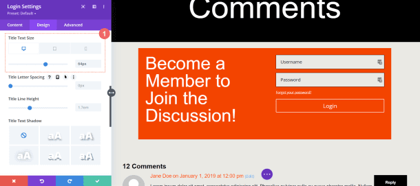 How to Show Divi's Comments Module to Logged-In Users Only