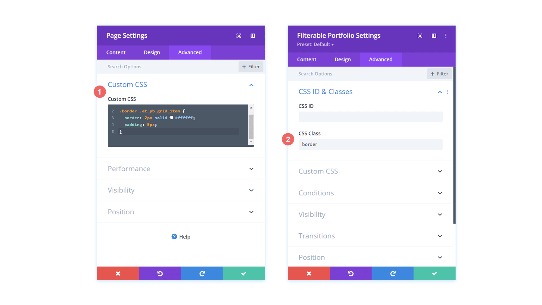 Adding a CSS class to our module in addition to custom CSS