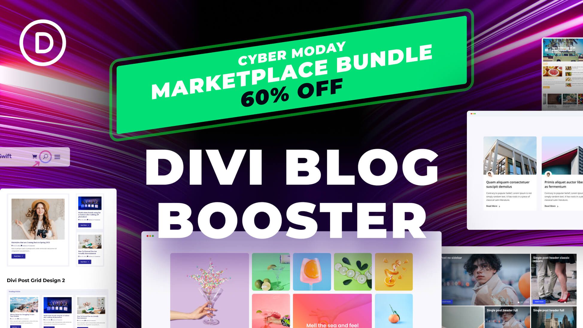 Introducing the NEW Divi Cyber Monday Blog Booster Bundle