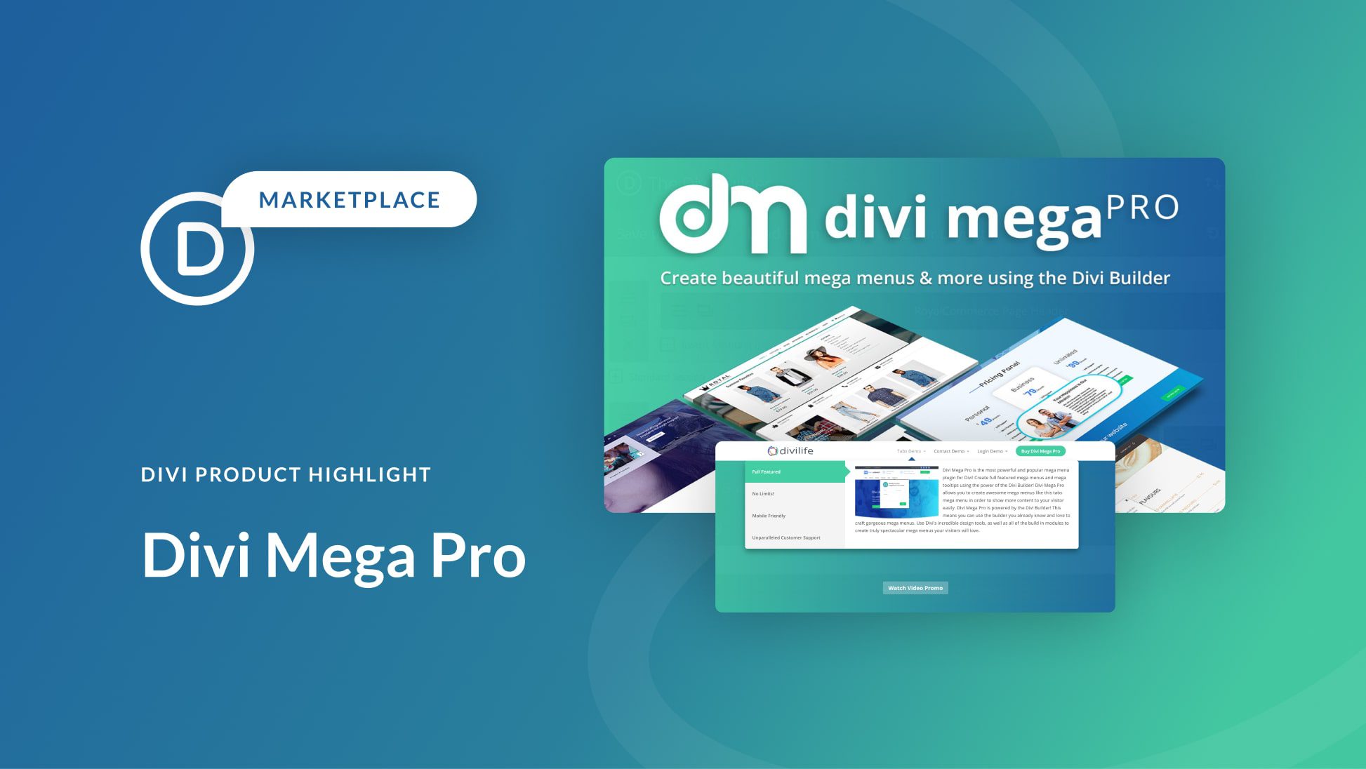 Divi Plugin Highlight: Divi Mega Pro