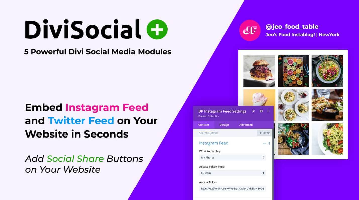 Divi Social Plus
