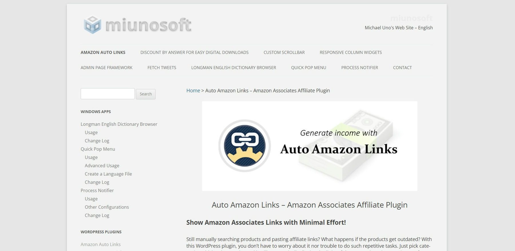 Auto Amazon Links Homepage Jan. 2023