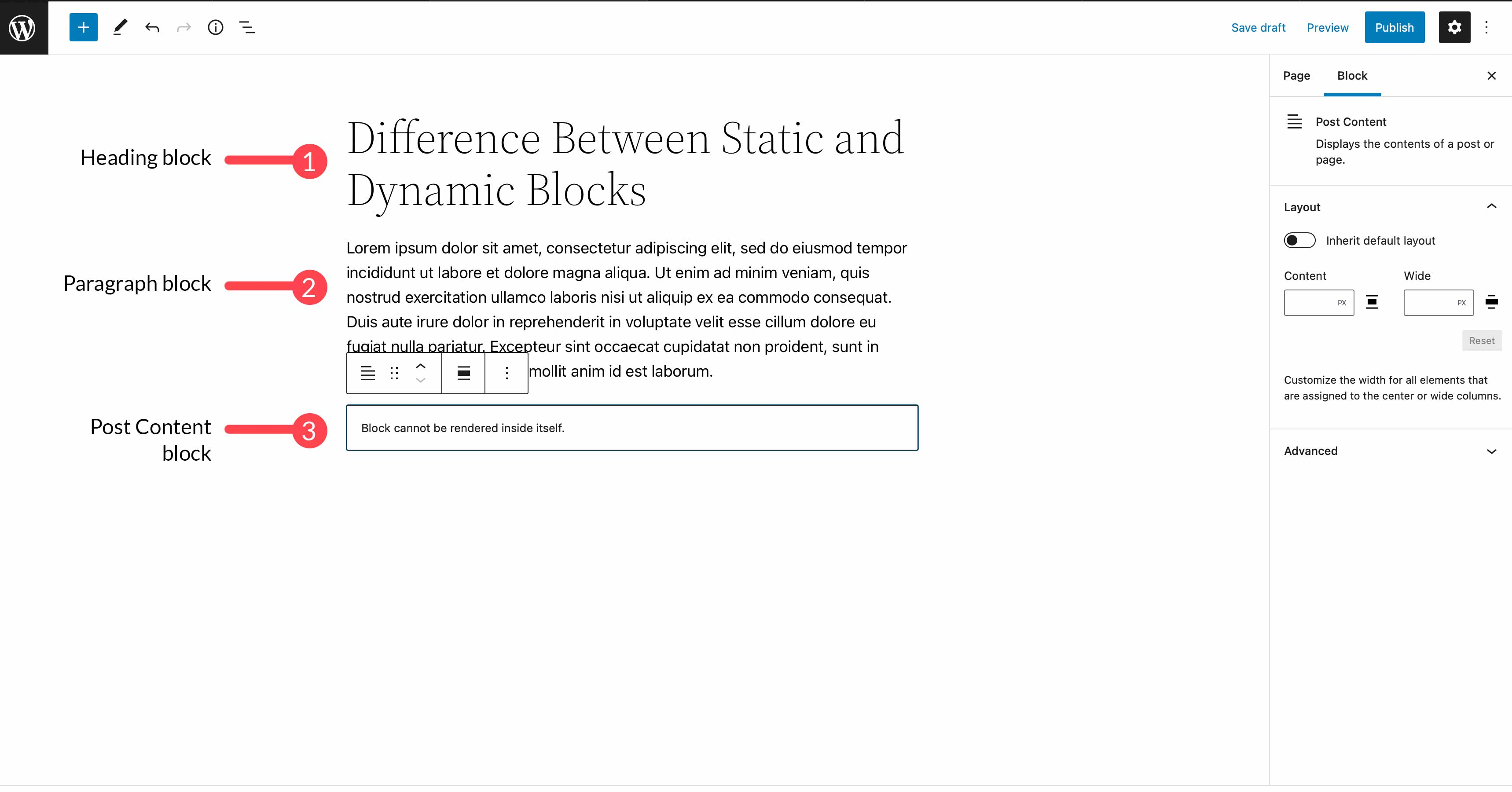 Static and Dynamic blocks