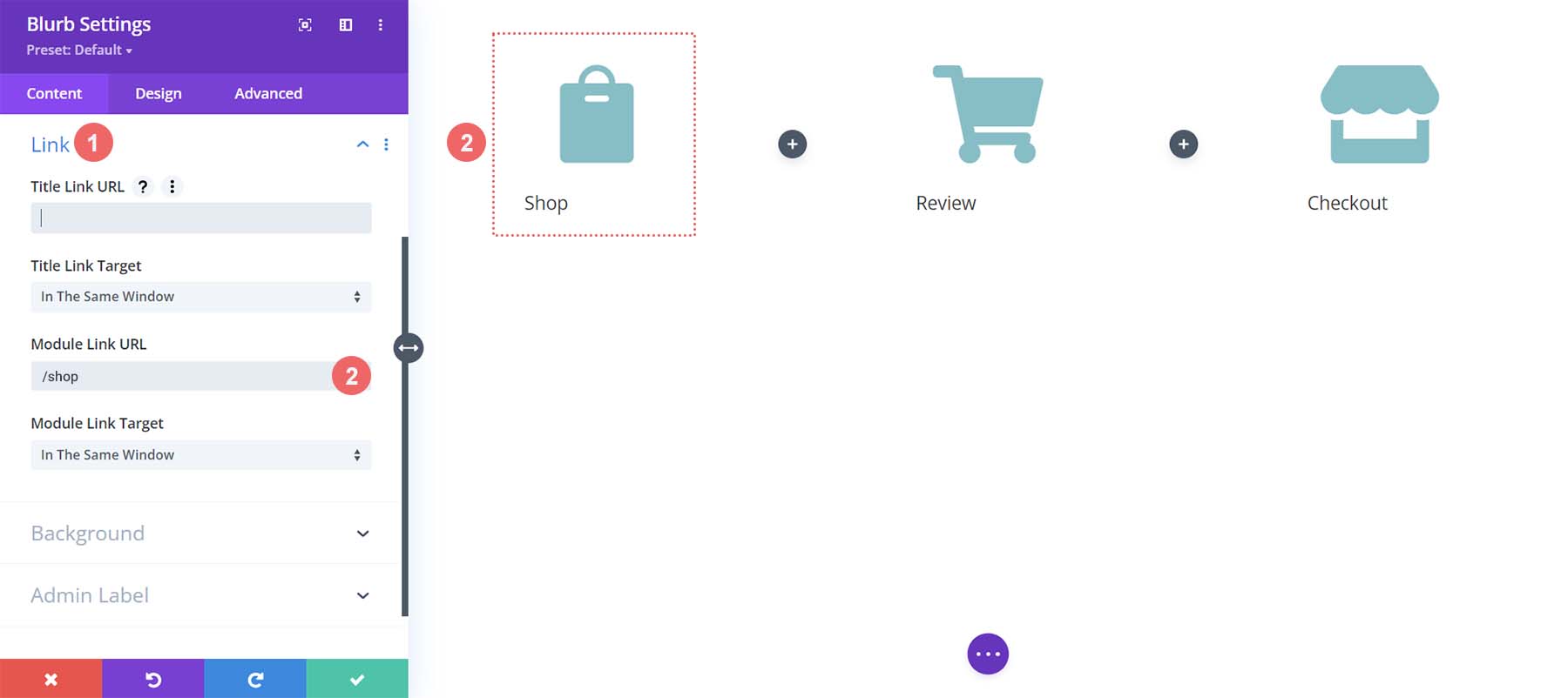 Add /shop link to link to the default WooCommerce Shop page link
