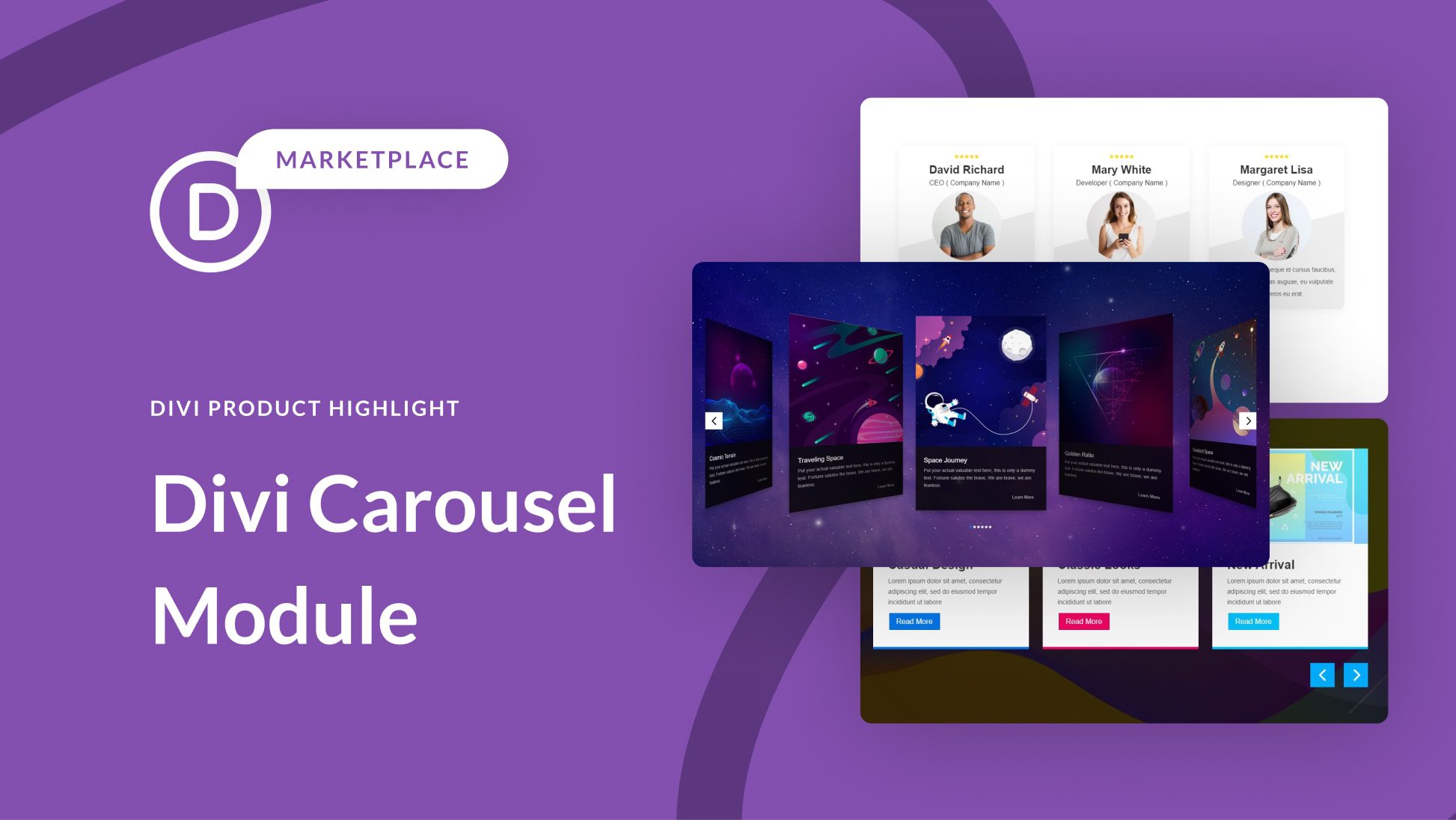 Divi Plugin Highlight Divi Carousel Module