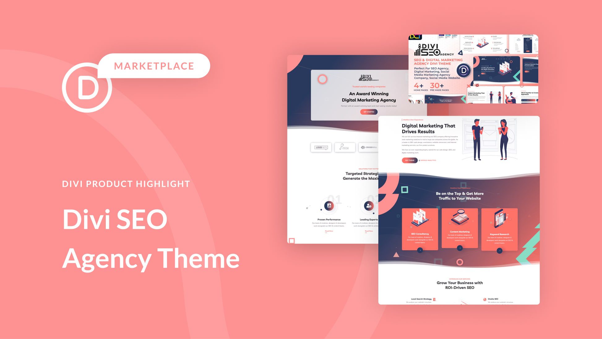 Divi SEO Agency Theme – Divi Child Theme Overview