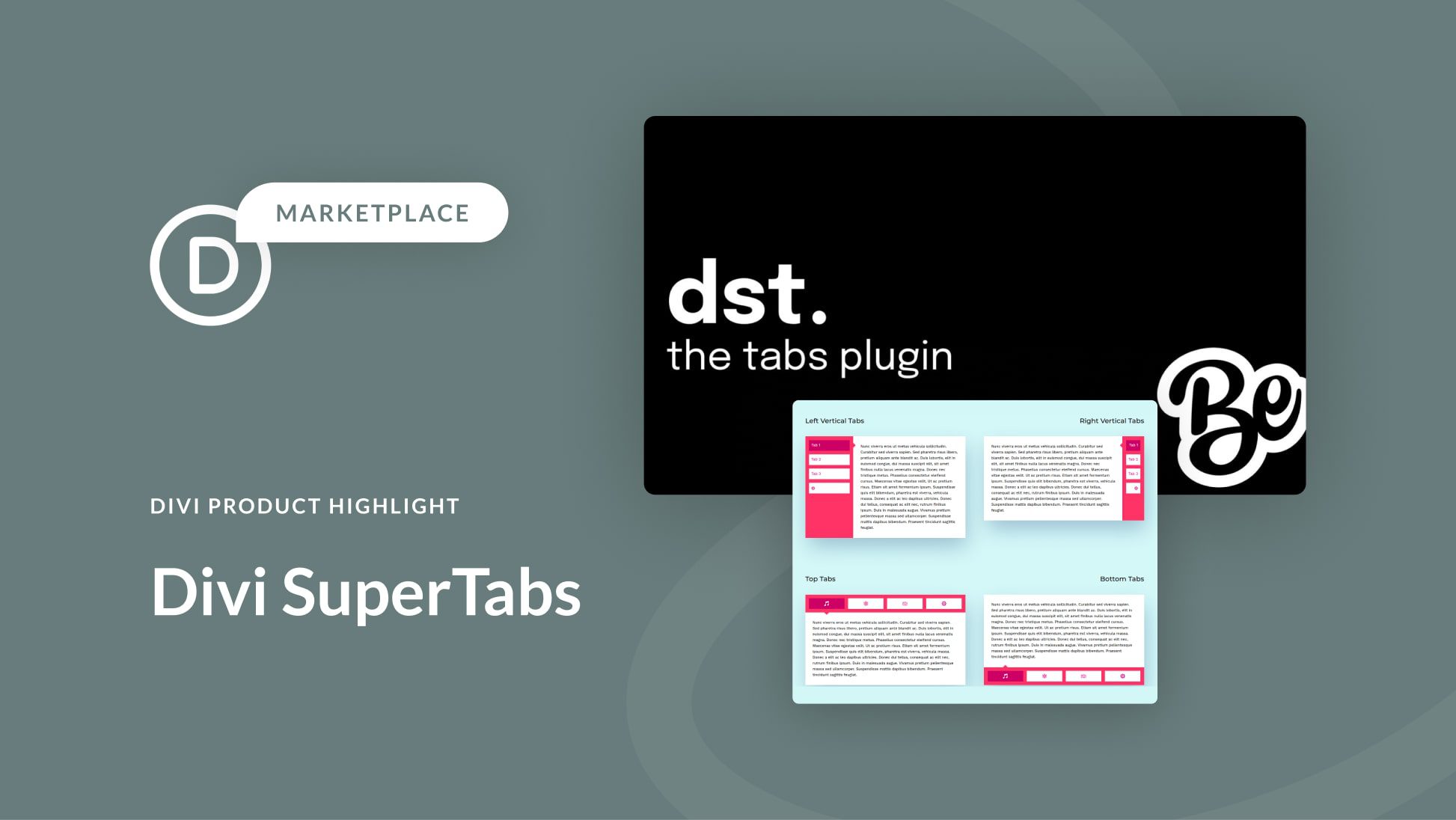 Divi Plugin Highlight: Divi SuperTabs