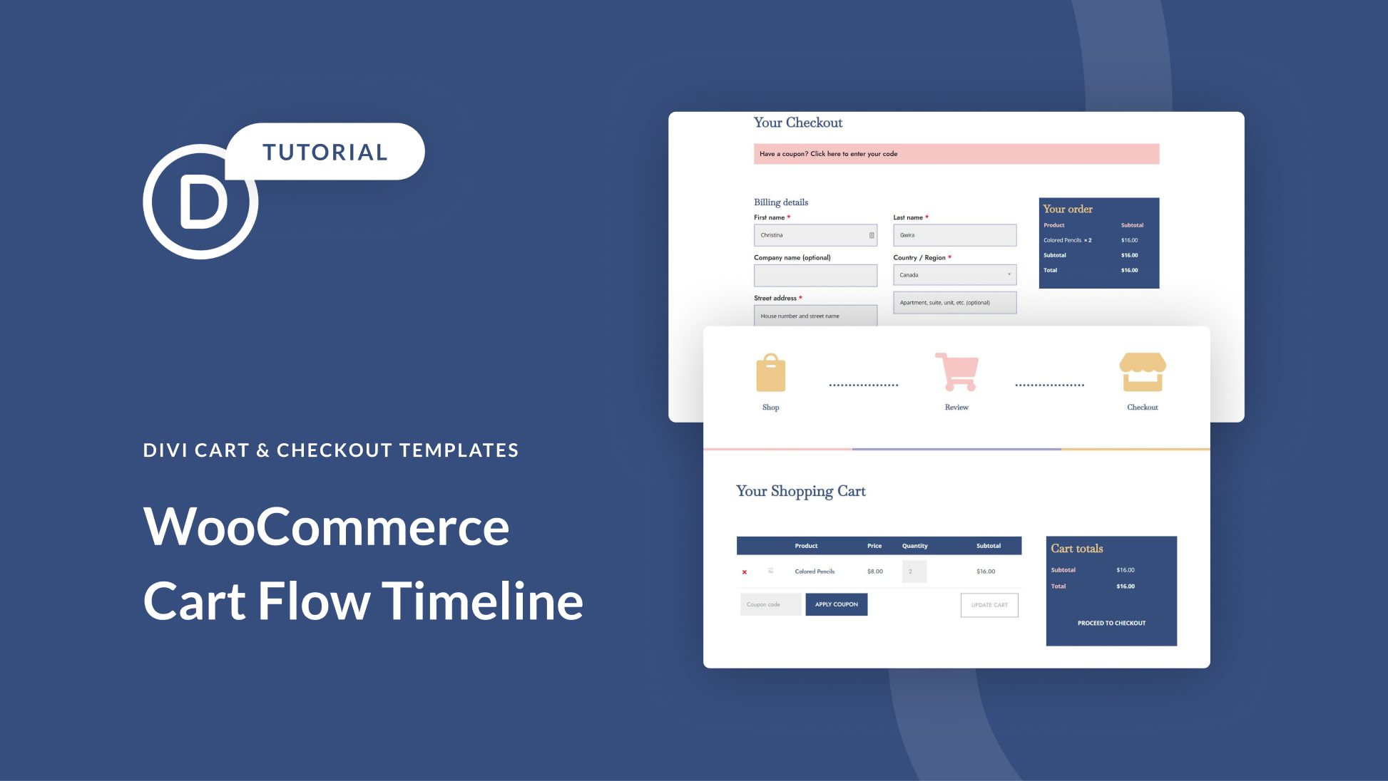 How to Design a WooCommerce Cart Flow Timeline for Your Divi Shop
