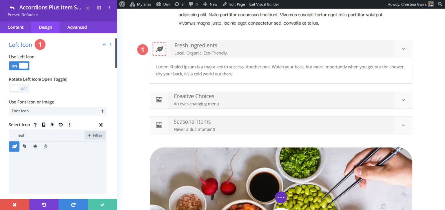Divi Plugin Highlight Divi Accordions Plus