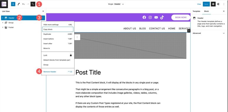 How to Customize Your WordPress Header (in 2025)