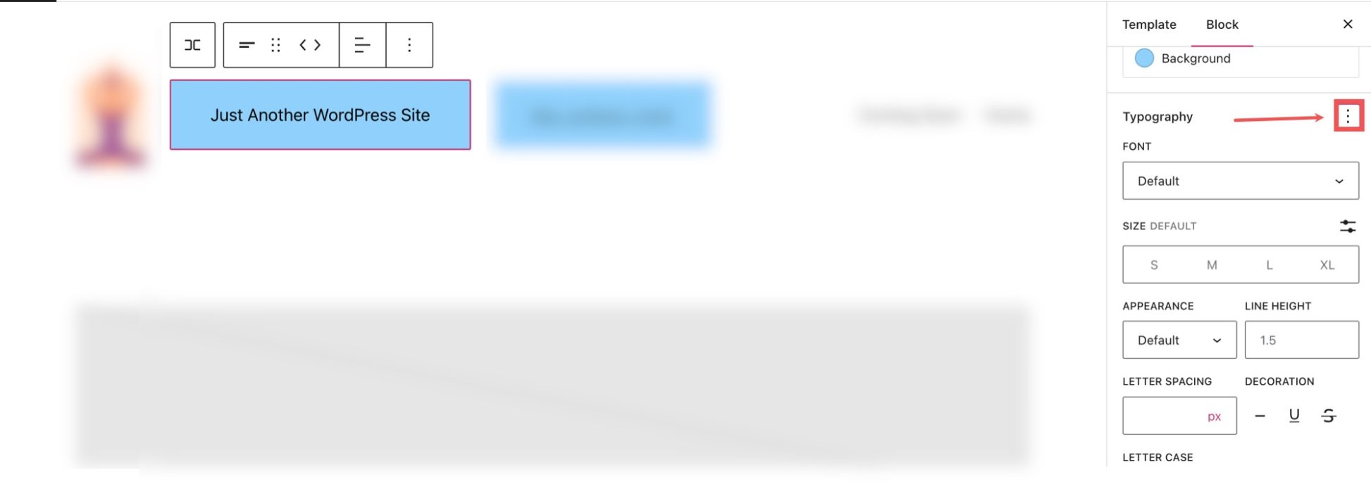How to Use the WordPress Site Tagline Block