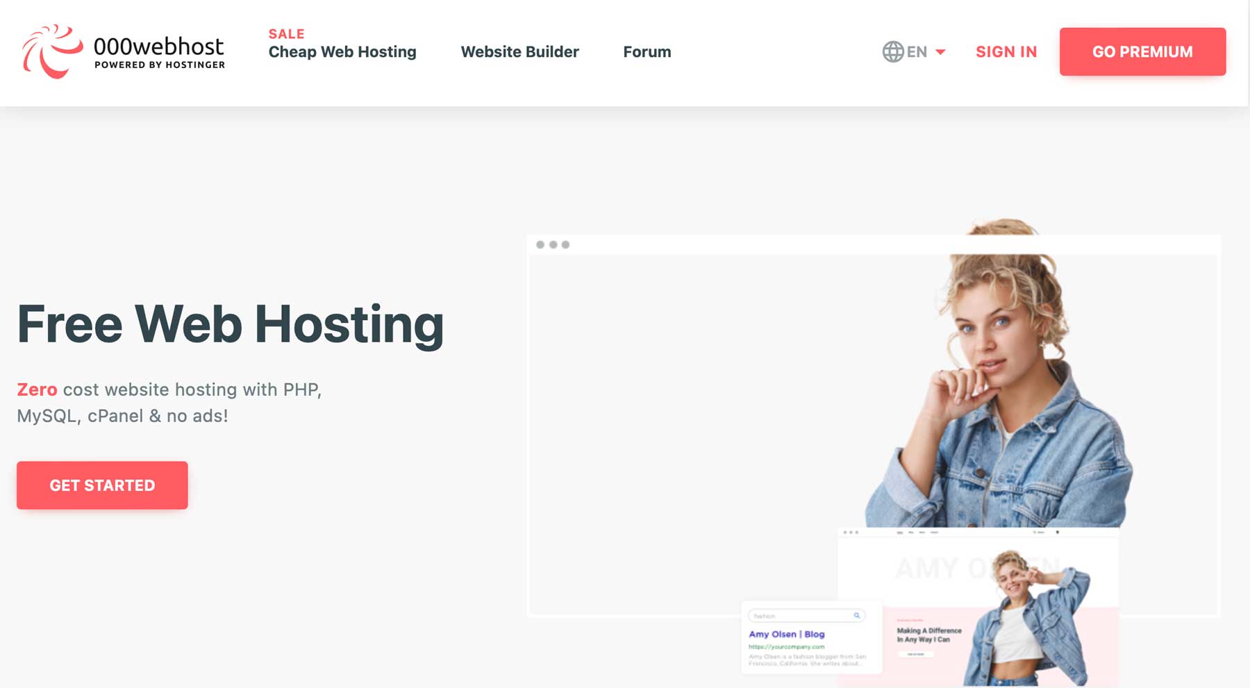 000webhost free WordPress hosting