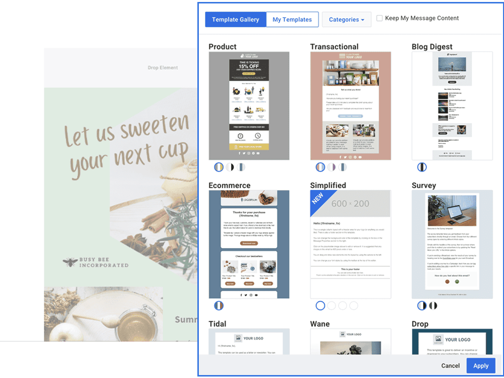 AWeber email templates - all free