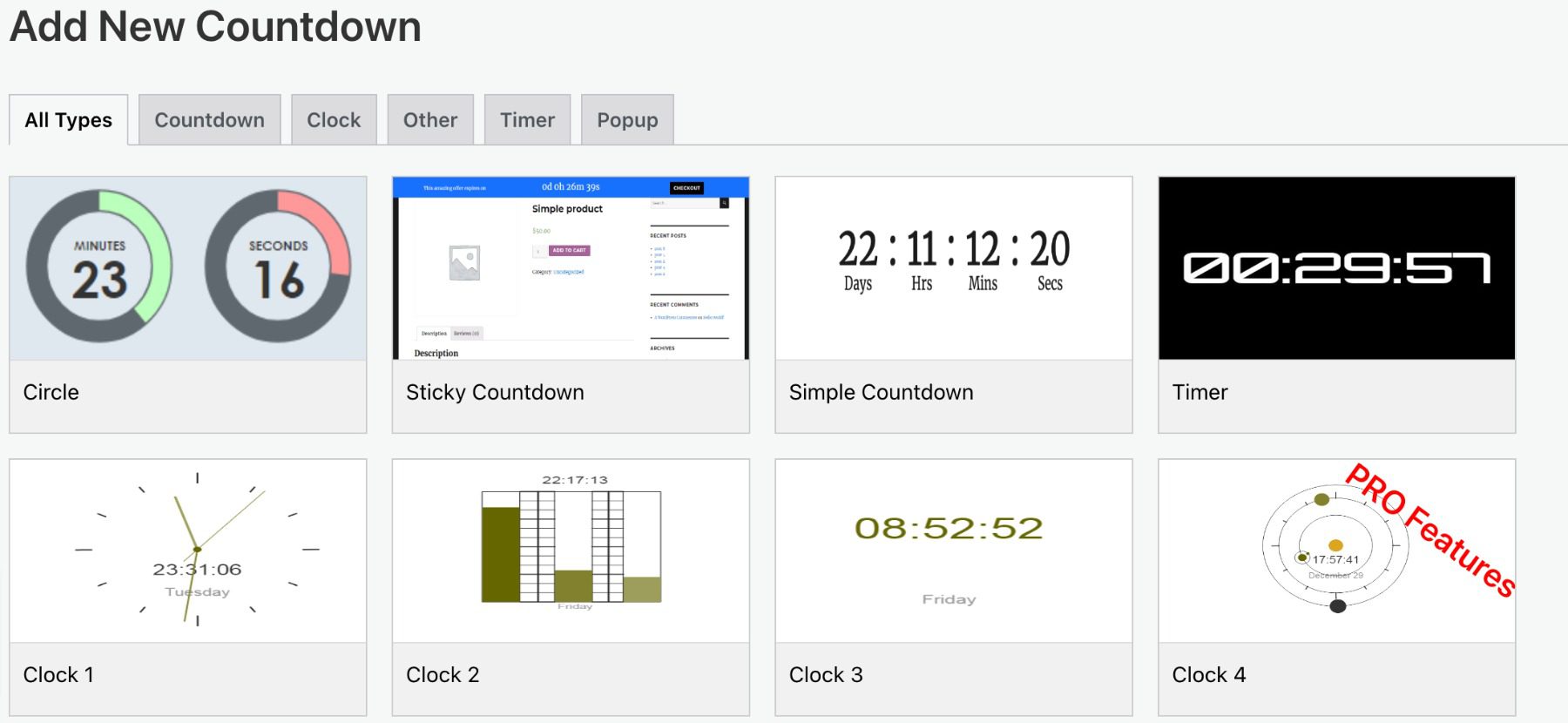 Countdown Builder