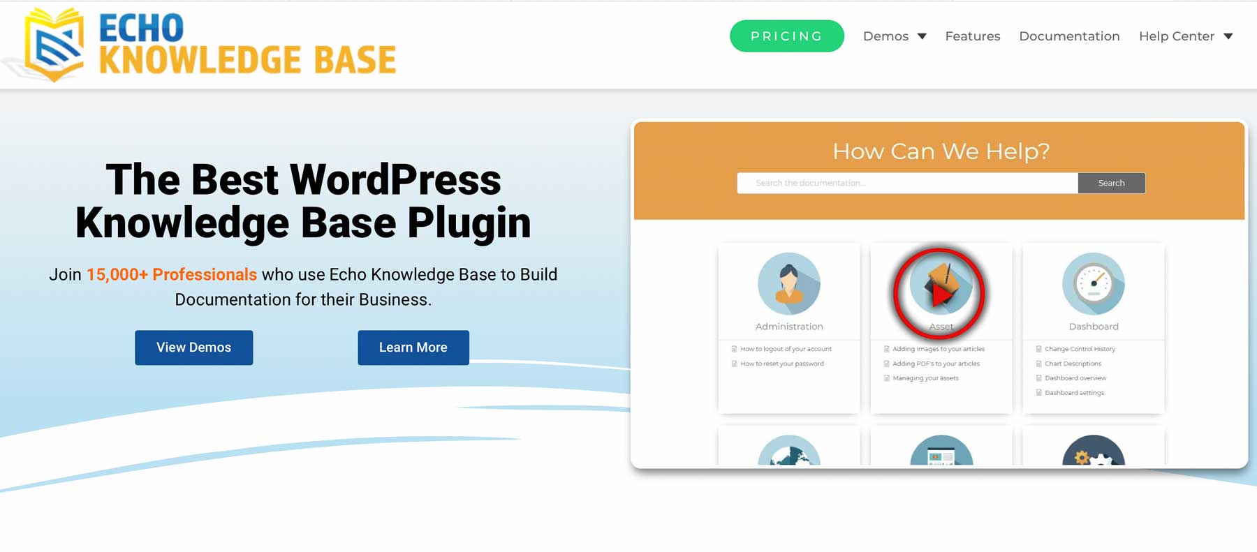 Echo Knowledge Base plugin