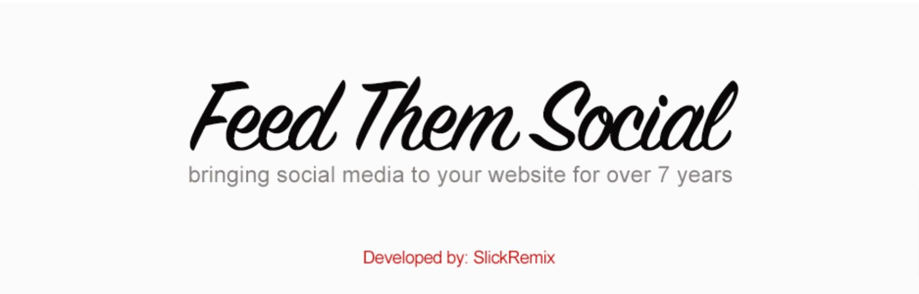 The Feed Them Social plugin.