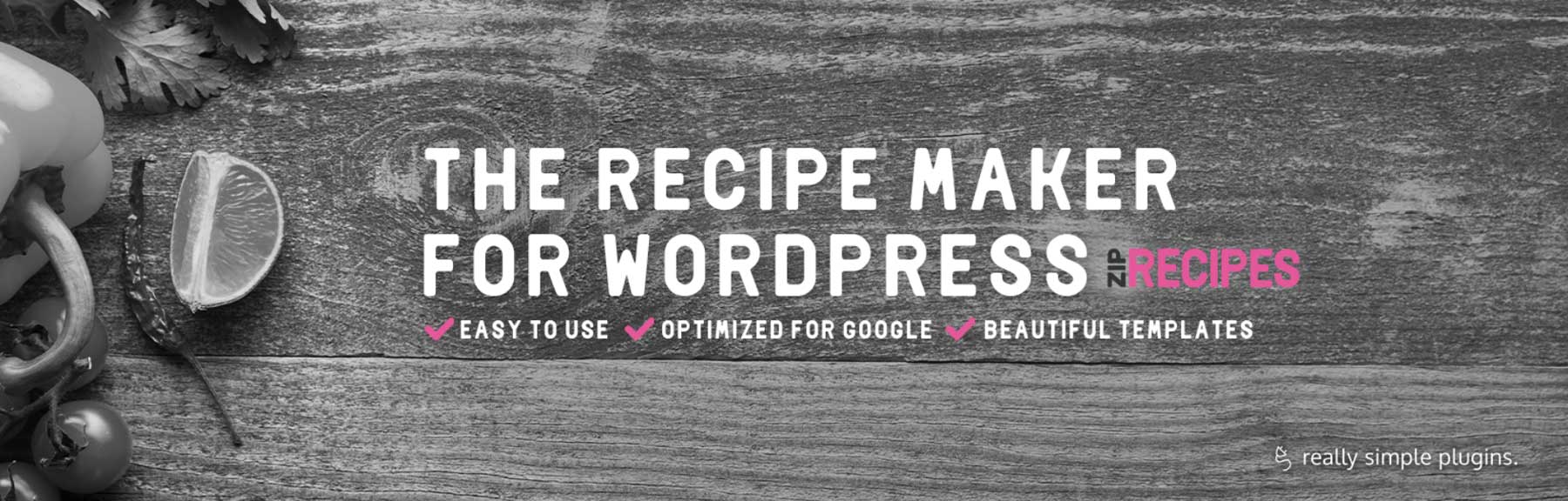 Recipe Maker For Your Food Blog plugin