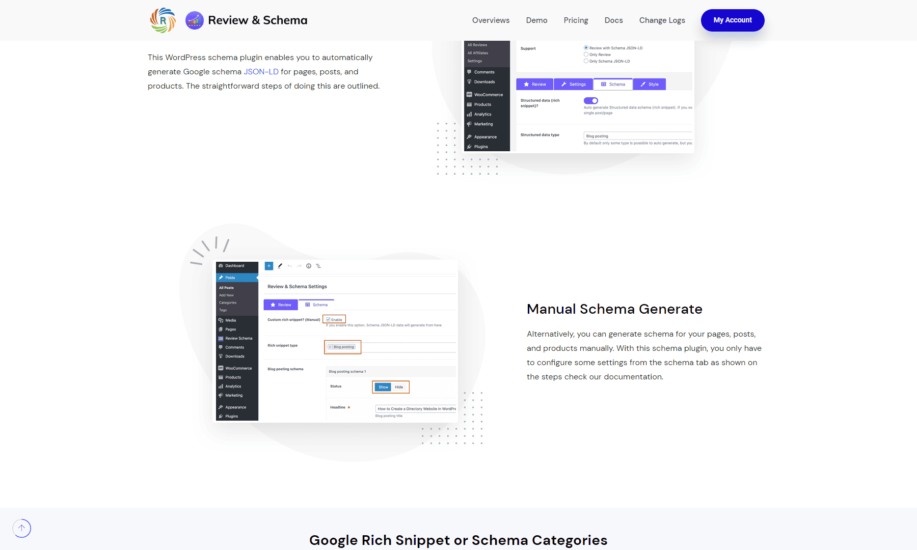 Review and Schema Homepage Feb 2023