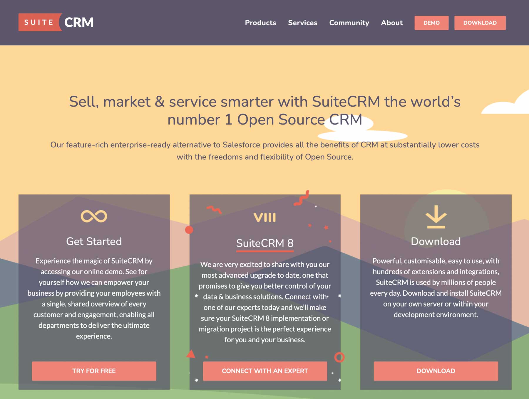 نرم افزار crm منبع باز - Suite CRM