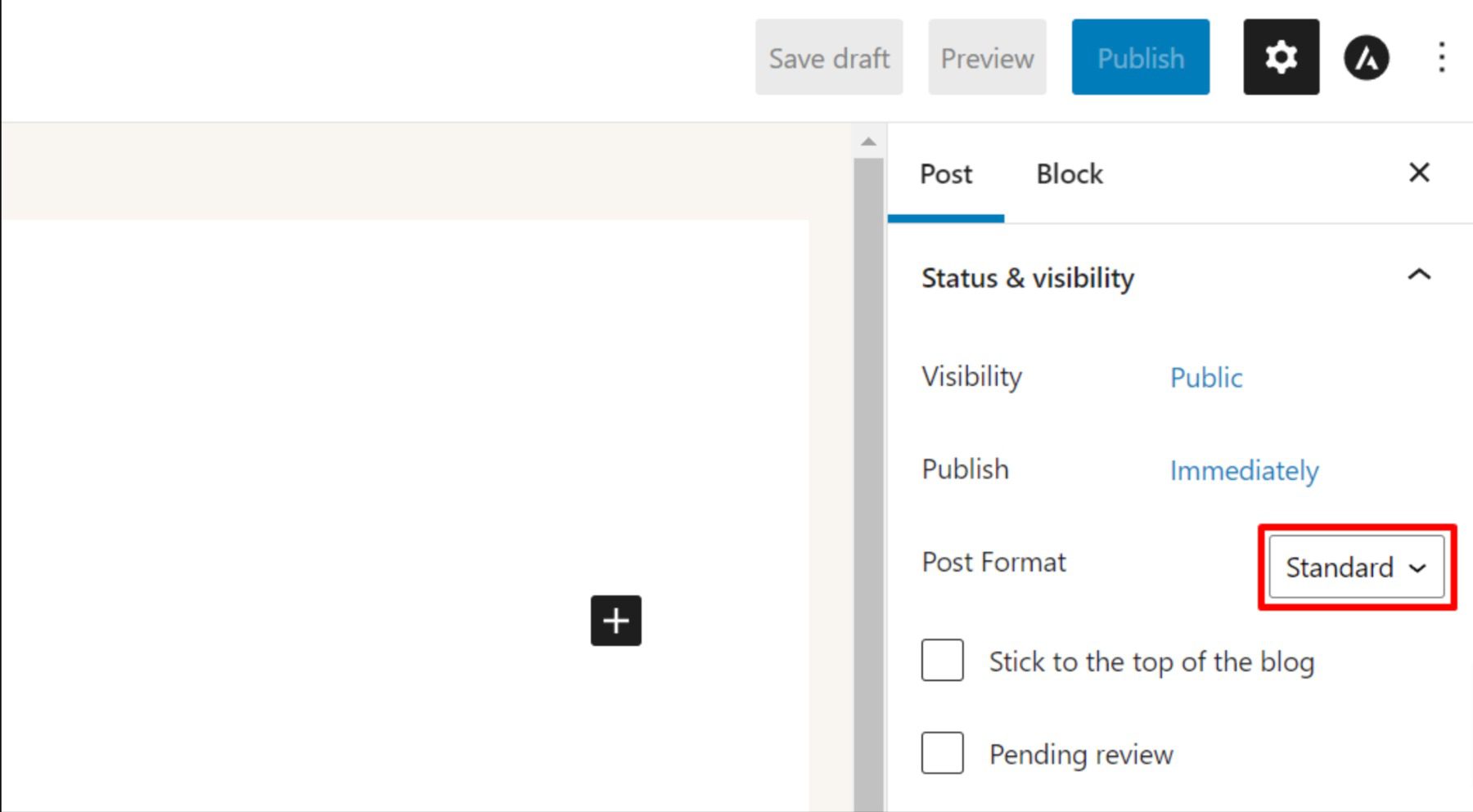 wordpress vs tumblr post format