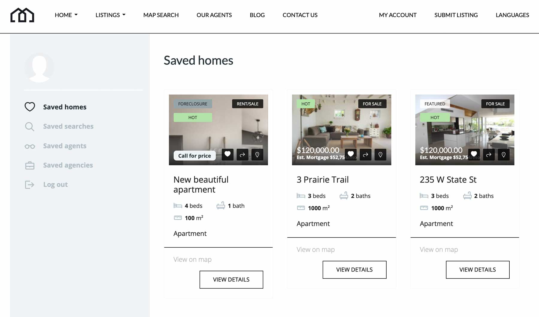 Estatik Build a WordPress real estate website