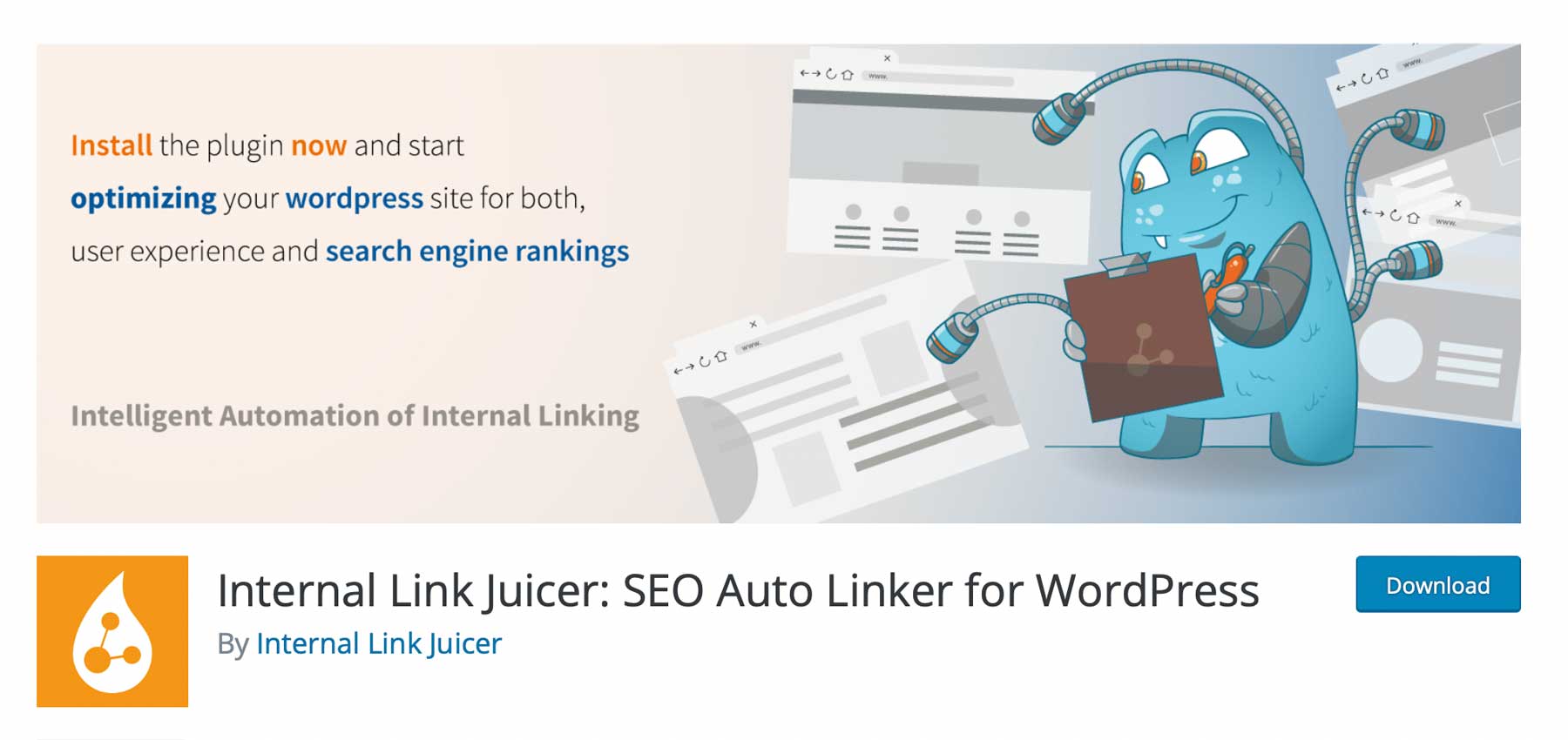 Internal Link Juice WordPress plugin