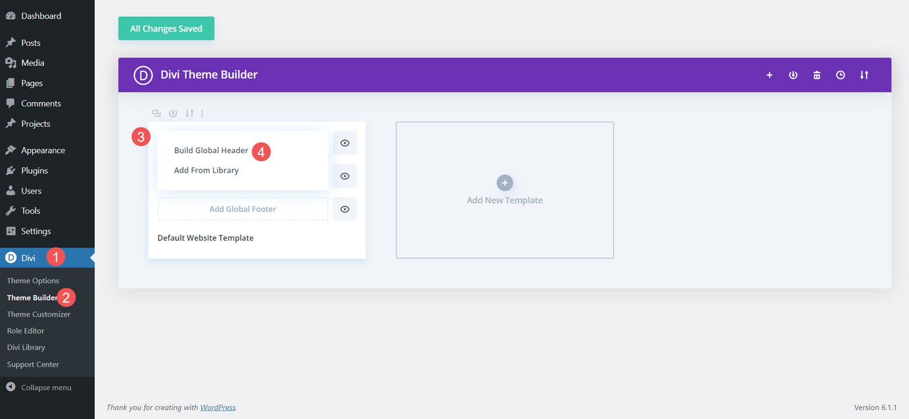 Designing a Layout with Divi Block