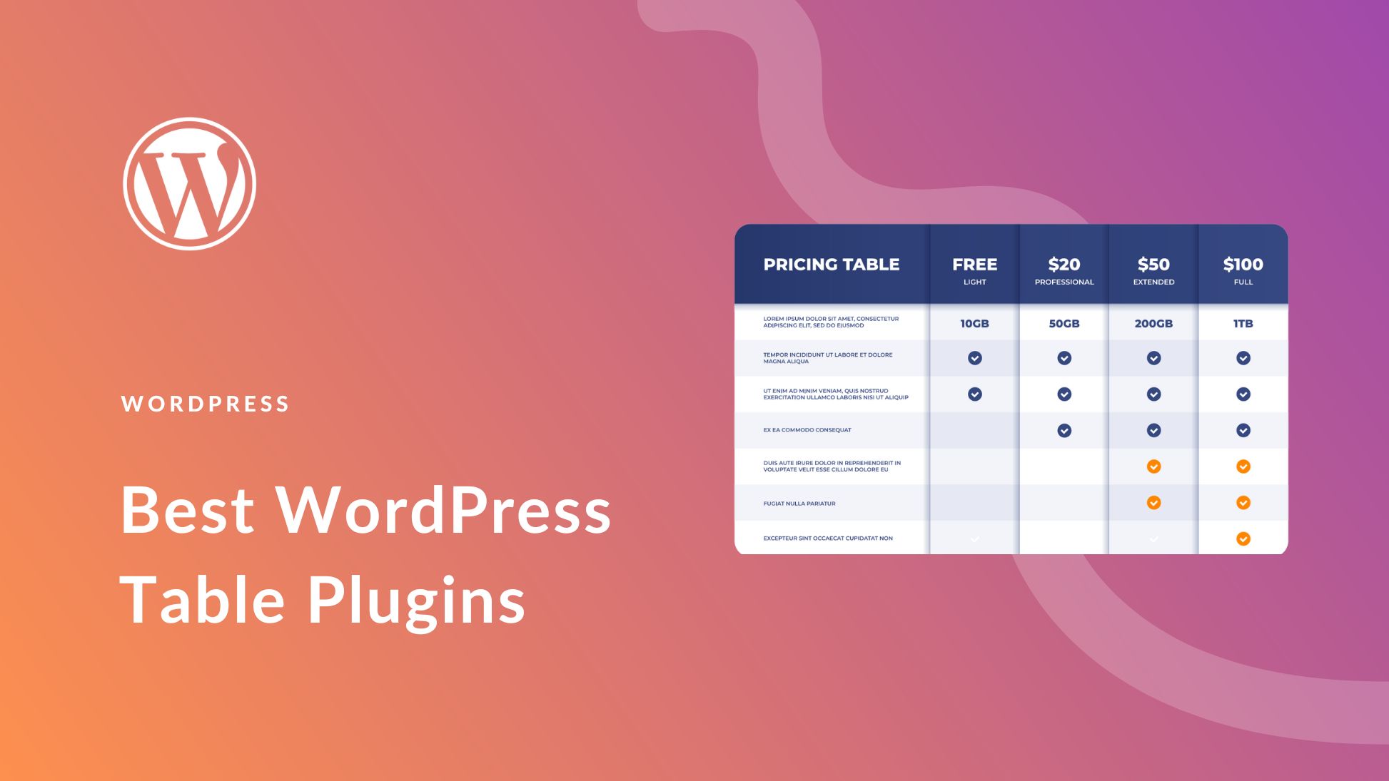 9 Best WordPress Table Plugins In 2024