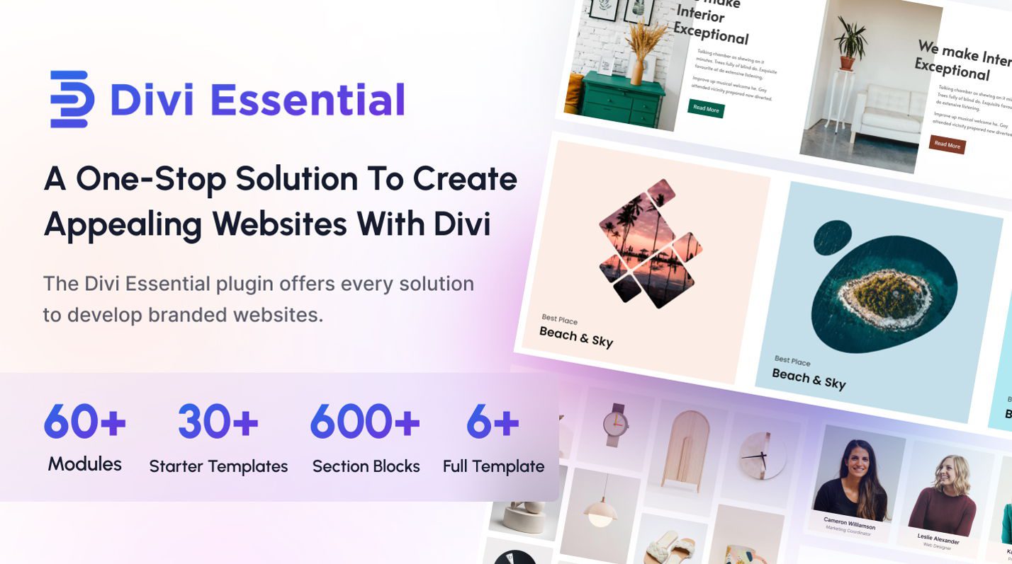 Divi Product Highlight: Divi Essential 2