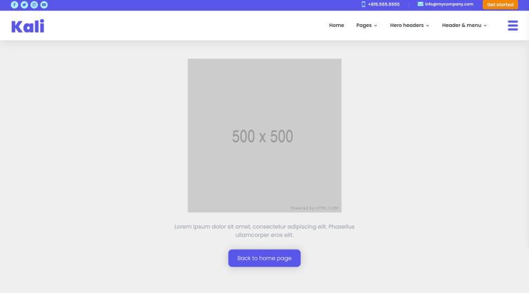 Divi Product Highlight: Kali Multi-Purpose Divi Child Theme