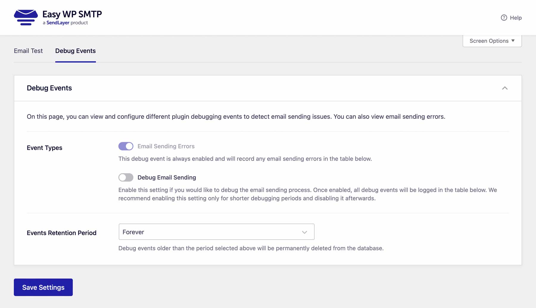 Easy WP SMTP debugging