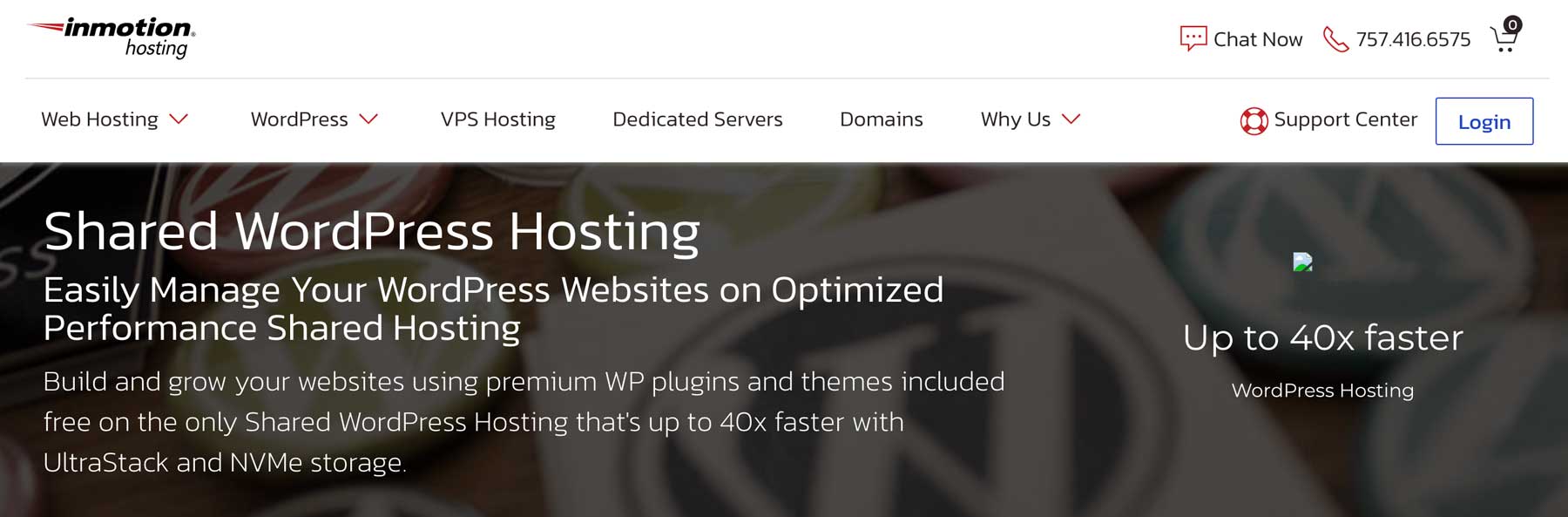 InMotion cheap WordPress hosting