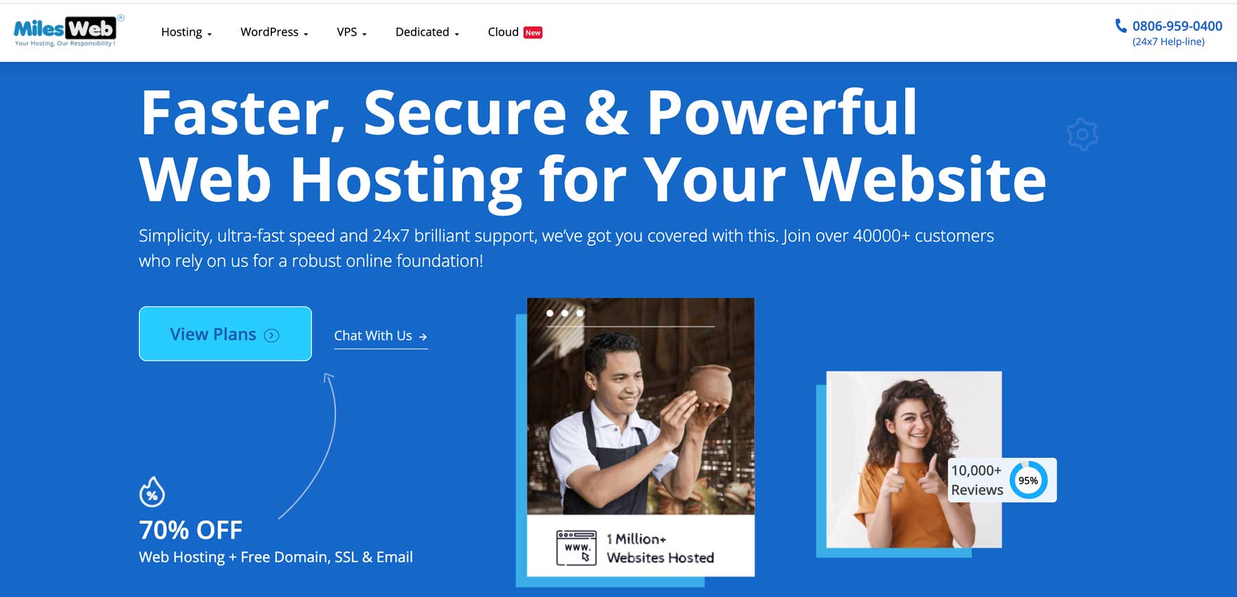 Milesweb AWS hosting