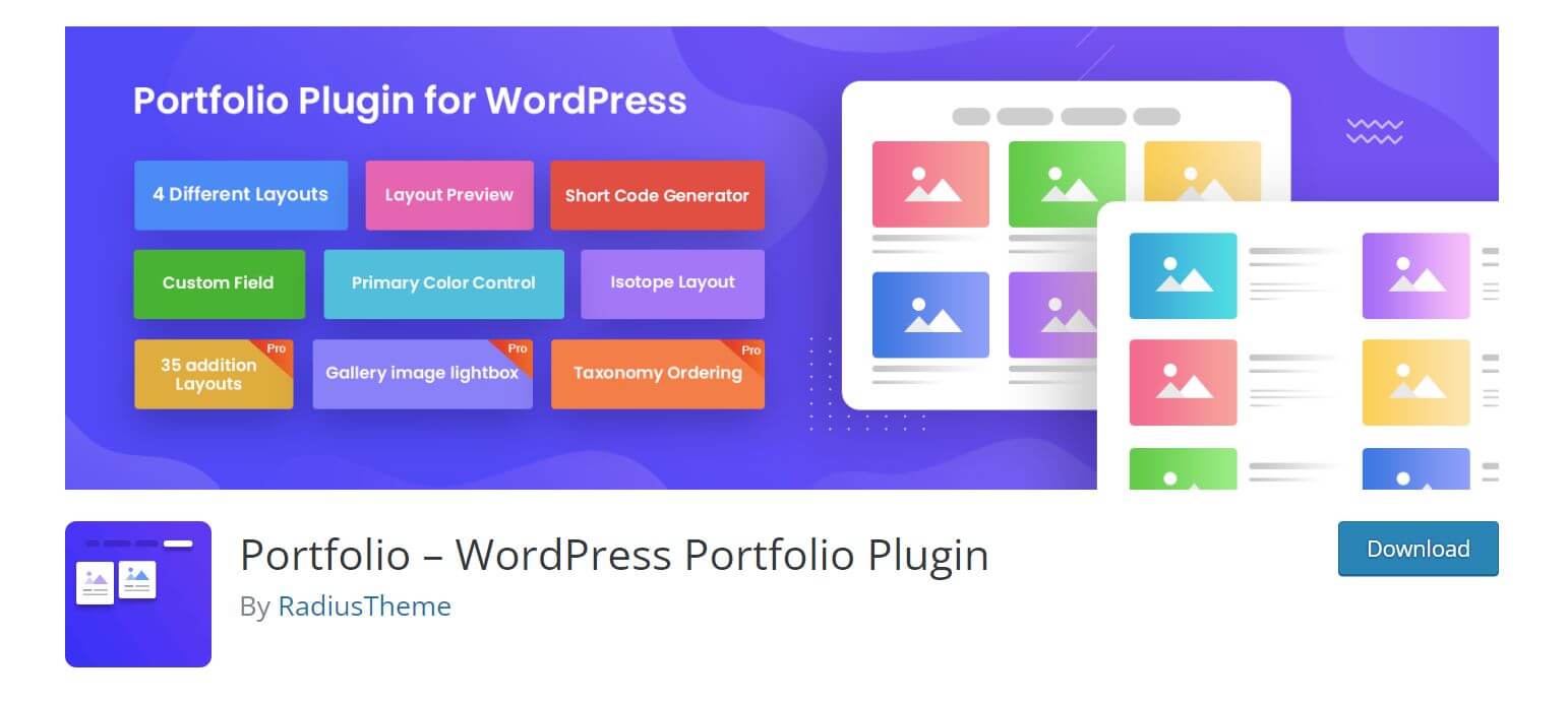Portfolio Pro WordPress Plugin