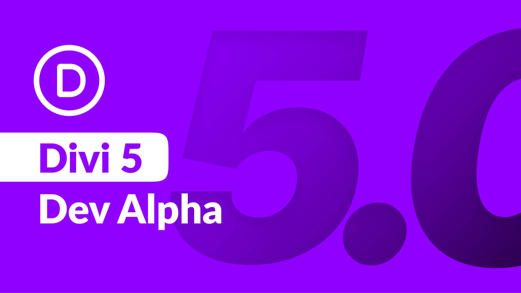 Announcing Divi 5 Dev Alpha